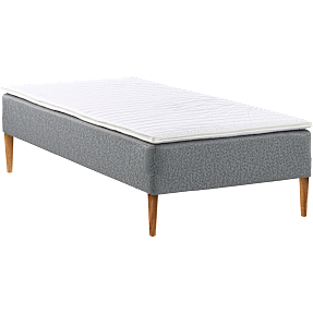 Nordisk Fjer boxmadrasseng 90x200 cm - lysegrå