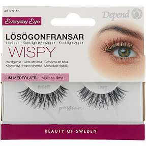 Wispy kunstige øjenvipper Passion