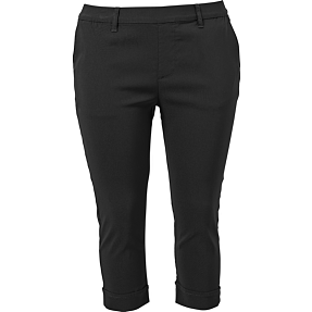 VRS dame capri bengalin bukser str. 48 - sort