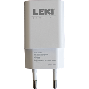 Leki oplader 10 W - hvid