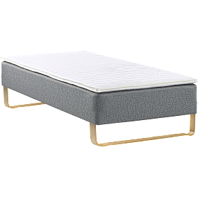 Nordisk Fjer boxmadrasseng 90x200 cm - lysegrå