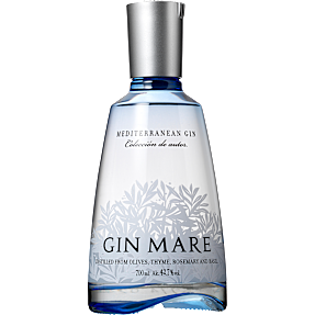 Gin m. oliven, timian, rosmarin og basilikum