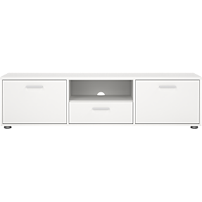 Media TV-bord - hvid