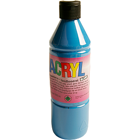 Fantasy color acryl blank 500ml primedblå