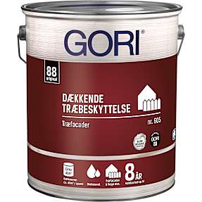 Gori 605 dækkende træbeskyttelse 5 liter - kridt