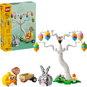 LEGO Påskehare og kylling på æggejagt 40808