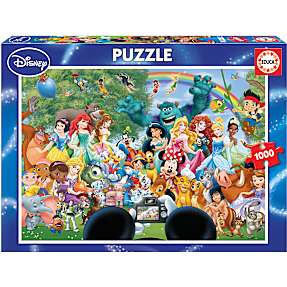 The Marvellous World Of Disney II puslespil - 1000 brikker