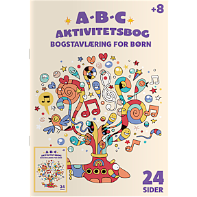 ABC aktivitetsbog: bogstavlæring for børn