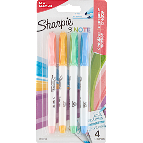 Sharpie s-note 4-blister