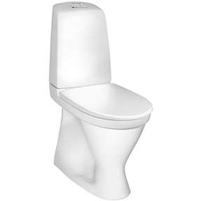 Gustavsberg Nautic Toilet 1546 Høj model. S- lås. Hygienic Flush