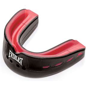 Everlast dobbelt tandbeskytter - sort/rød