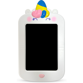 Enhjørning LCD tegnebræt 20 cm