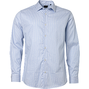 VRS herre slim fit skjorte str. 2XL - lyseblå