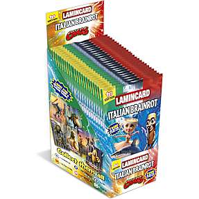 Brainrot samlekort 5-pak - flere varianter - assorteret