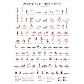 Yoga poses - 50x70 cm