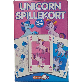 Spillekort - unicorn