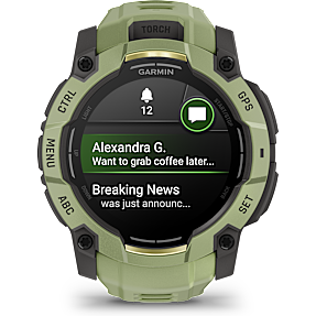 Garmin Instinct 3 Amoled smartwatch 50 mm - Grøn