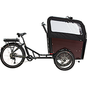 SCO Premium E-Cargo lad elcykel 15AH - sort