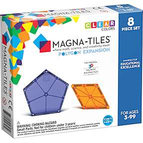 Magna-Tiles Polygons Expansion - 8 dele