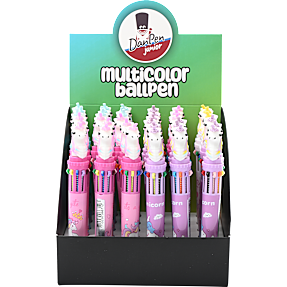 Danpen junior 10-i-1 kuglepen – flere varianter - assorteret