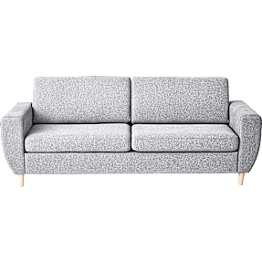 Rom Nordic 2,5 personers sofa - lysegrå