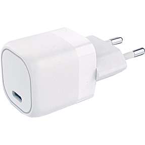 GEAR lader 220V 1xUSB-C PD/PPS 25W - hvid