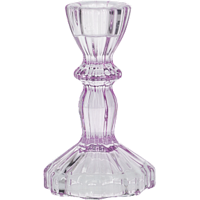 Lysestage 10 cm - lilla