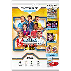 Topps Champions League starter pack fodboldkort - assorteret