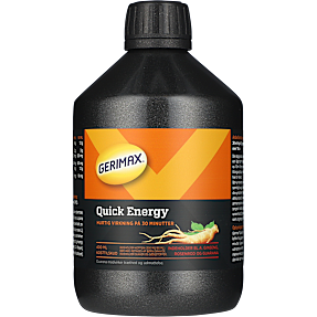 Flydende ginseng, guarana og rosenrod 400 ml
