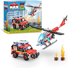 Max Bricks brandstation - 245 brikker
