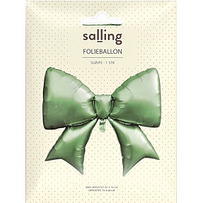 Folieballon sløjfe - flere varianter - assorteret
