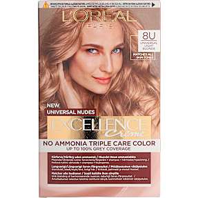 Universal Nudes permanent hårfarve 8U Light Blonde u. ammoniak