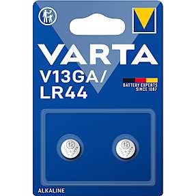 Varta V13GA/LR44 batterier 2-pak