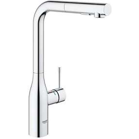 GROHE Essence Køkkenarmatur med svingbar tud og udtræk dualspray. Krom