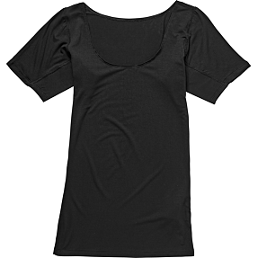 VRS dame T-shirt svedsikker str. 2XL - sort
