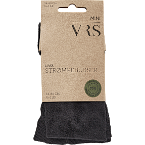 VRS baby strømpebukser str. 1-2 år - sort