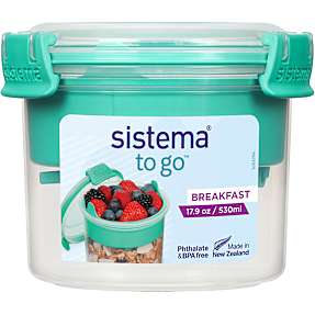 Sistema To Go beholder med ske - 530 ml