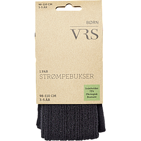 VRS børne strømpebukser str. 3-5 år - sort