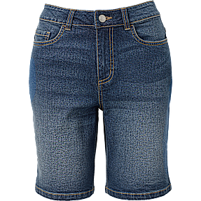 VRS dame denim shorts med slim fit str. 36 - blå