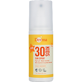Solspray Kids SPF30 m. E-vitamin parfumefri