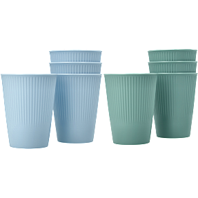 Krus 4-pak - 330 ml - flere varianter - assorteret