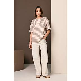 VRS dame wide jeans str. 36 - beige