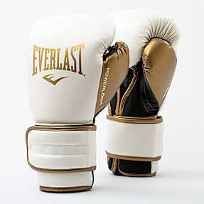 Everlast Powerlock 2R boksehandsker - hvid 14 OZ