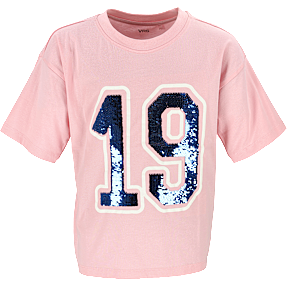 VRS børne T-shirt str. 104 - pink