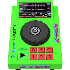 iDance K-Pop Mini DJ-pult - grøn