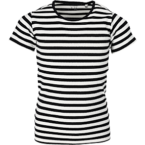 VRS børne T-shirt str. 122/128 - sort