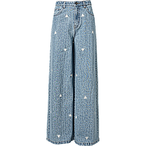 VRS teen jeans wide str. 140 - blå
