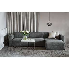 GRO modulsofa med chaiselong - antracit