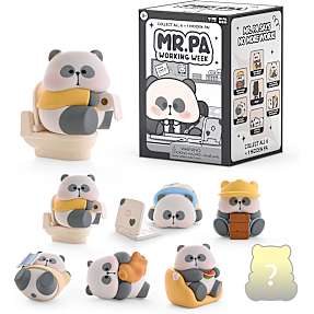 Mr. Pa working week plysdyr – flere varianter – assorteret
