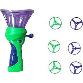 SpinOut flyvende tallerken  - flere varianter - assorteret